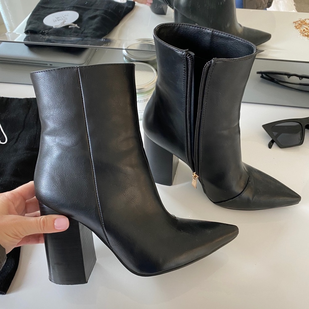 Billini black booties